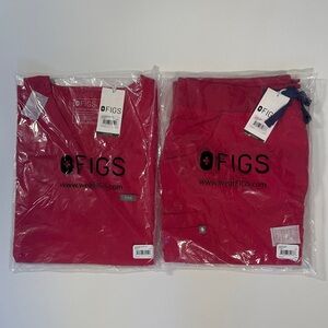 Figs women’s L Ultra rose scrubs